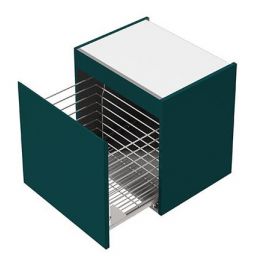 Defra Como szafka 50 cm wisząca zielony mat 123-B-05007