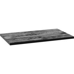 Defra Uni blat naszafkowy 80x46 cm czarny beton 125-F-08007