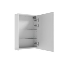 Defra Salsa E40 szafka 40x15x60 cm z lustrem biały połysk 242-E-04001