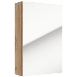 Defra Salsa szafka E40 40x15x60 cm z lustrem dąb craft złoty 242-E-04003