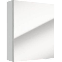 Defra Salsa szafka E50 50x15x60 cm z lustrem biały połysk 242-E-05003