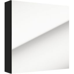 Defra Salsa szafka E60 60x15x60 cm z lustrem czarny mat 242-E-06008