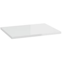 Defra Uni blat naszafkowy 60x46 cm biały połysk 282-F-06007