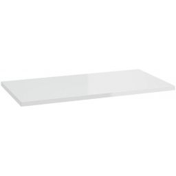 Defra Uni blat naszafkowy 90x46 cm biały połysk 282-F-09006