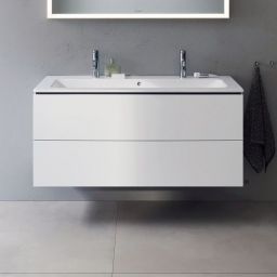 Duravit L-Cube szafka 122 cm podumywalkowa wisząca biały mat LC624301818