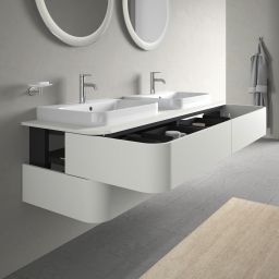 Duravit Happy D.2 szafka 160x55x40,8 cm podumywalkowa wisząca biała HP4974B3636