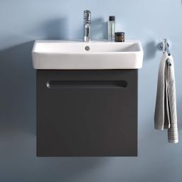 Duravit No.1 szafka 54 cm podumywalkowa wisząca grafit mat N14381049490000