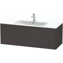 Duravit Brioso szafka 122 cm podumywalkowa wisząca grafit mat BR400404949