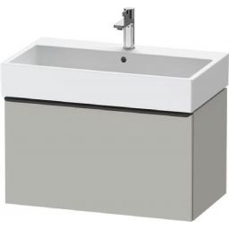 Duravit D-Neo szafka 78,4x44,2x44 cm podumywalkowa wisząca szary mat beton DE4273004070000