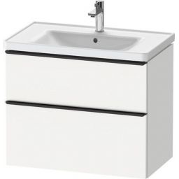 Duravit DuraStyle szafka 78,4x45,2x62,5 cm podumywalkowa wisząca biała DE43550BD180000