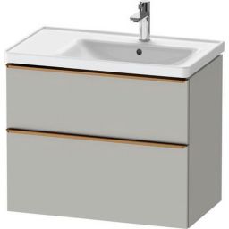 Duravit D-Neo szafka 78,4x45,2x62,5 cm podumywalkowa wisząca szara DE4358004070000