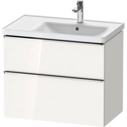 Duravit D-Neo szafka 78,4x45,2x62,5 cm podumywalkowa wisząca biały połysk DE4358010220000