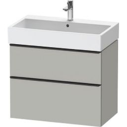 Duravit D-Neo szafka 78,4x44,2x62,5 cm podumywalkowa wisząca szary mat beton DE4373004070000
