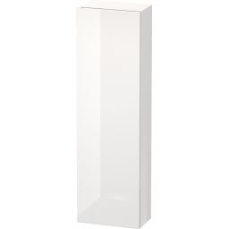 Duravit DuraStyle szafka boczna 140 cm wysoka wisząca prawa biały połysk DS1218R2222