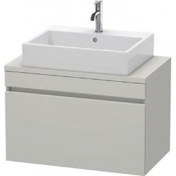 Duravit DuraStyle szafka 80x47,8x51,2 cm podumywalkowa wisząca szary mat beton DS530200707