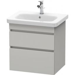 Duravit DuraStyle szafka 58 cm podumywalkowa wisząca beton mat dekor DS648000743