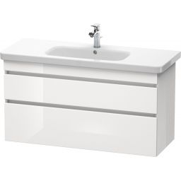 Duravit DuraStyle szafka 113 cm podumywalkowa biały połysk DS649502222