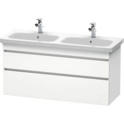 Duravit DuraStyle szafka 123 cm podumywalkowa wisząca biały mat DS649801818
