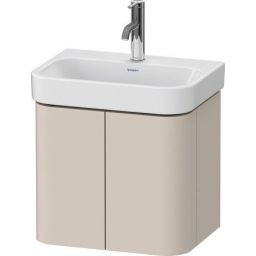 Duravit Happy D.2 szafka 47,5x35x41,5 cm podumywalkowa wisząca taupe supermat hp4384083830000