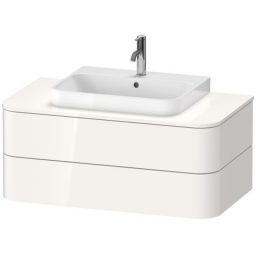 Duravit Happy D.2 szafka 100 cm podumywalkowa wisząca biały wysoki połysk HP497102222