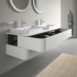 Duravit Happy D.2 szafka 160x55x40,8 cm podumywalkowa wisząca biała HP4974B3636