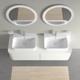 Duravit Happy D.2 szafka 160x55x40,8 cm podumywalkowa wisząca biała HP4974B3636
