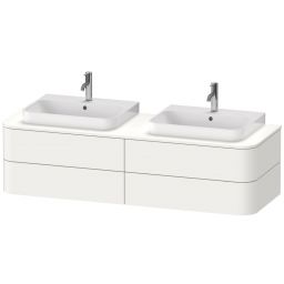 Duravit Happy D.2 szafka 160x55x40,8 cm podumywalkowa wisząca biała HP4974B3636