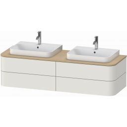 Duravit Happy D.2 szafka 160x55x40,8 cm podumywalkowa wisząca biała HP4974B3939