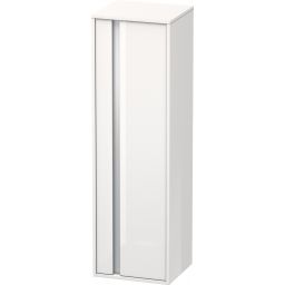 Duravit Ketho szafka boczna 132 cm wysoka wisząca prawa biały połysk KT1257R2222