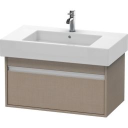 Duravit Ketho szafka 80 cm podumywalkowa wisząca len KT669007575