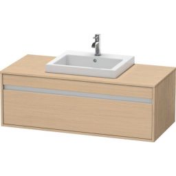 Duravit Ketho szafka 120 cm podumywalkowa wisząca dąb naturalny KT679603030