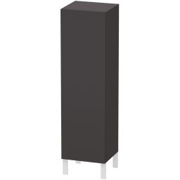 Duravit L-Cube szafka półwysoka 132 cm stojąca graphit super matt LC1178L8080