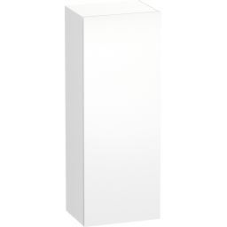 Duravit L-Cube szafka boczna 132 cm wysoka wisząca prawa biały mat LC1179R1818