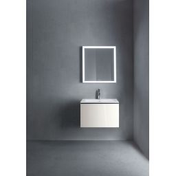 Duravit L-Cube szafka 62 cm podumywalkowa wisząca biały połysk LC614002222