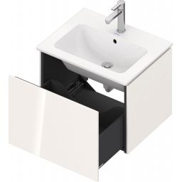 Duravit L-Cube szafka 62 cm podumywalkowa wisząca biały połysk LC614002222