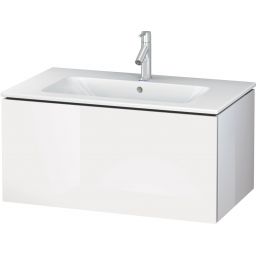 Duravit L-Cube szafka 82 cm podumywalkowa wisząca biały połysk LC614108585
