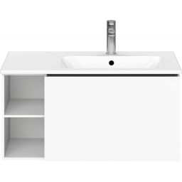 Duravit L-Cube szafka 82 cm podumywalkowa wisząca biały mat LC619201818