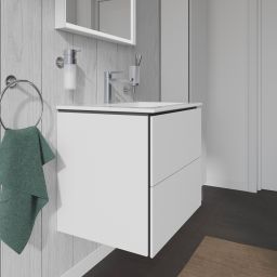 Duravit L-Cube szafka 60 cm podumywalkowa biały mat LC624001818