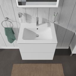 Duravit L-Cube szafka 60 cm podumywalkowa biały mat LC624001818