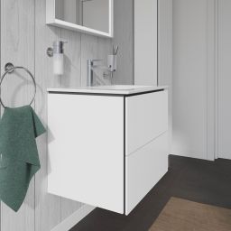 Duravit L-Cube szafka 60 cm podumywalkowa biały połysk LC624002222