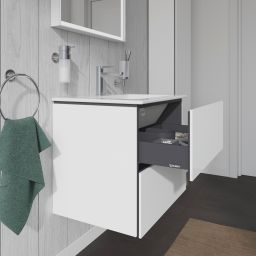 Duravit L-Cube szafka 60 cm podumywalkowa biały połysk LC624002222