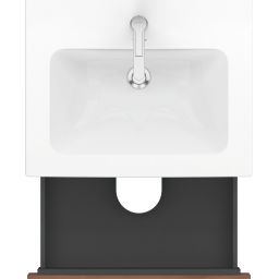 Duravit L-Cube szafka 82 cm podumywalkowa beton mat dekor LC624100707