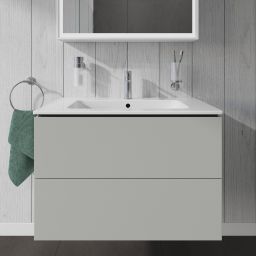 Duravit L-Cube szafka 82 cm podumywalkowa beton mat dekor LC624100707