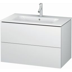 Duravit L-Cube szafka 82 cm podumywalkowa wisząca biały mat LC624101818