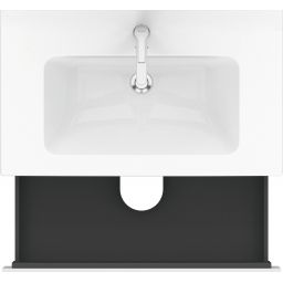 Duravit L-Cube szafka 82 cm podumywalkowa wisząca biały mat LC624101818