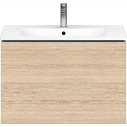 Duravit L-Cube szafka 82 cm podumywalkowa naturalny dąb LC624103030