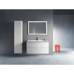 Duravit L-Cube szafka 102 cm podumywalkowa wisząca biały mat LC624201818
