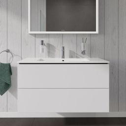 Duravit L-Cube szafka 102 cm podumywalkowa wisząca biały mat LC624201818