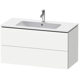 Duravit L-Cube szafka 102 cm podumywalkowa wisząca biały mat LC624201818