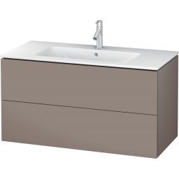Duravit L-Cube szafka 102 cm podumywalkowa wisząca bazalt mat LC624204343